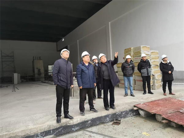 12月4日，程書記查看湖田山項目建設(shè)進(jìn)展情況，洪董，余總陪同。.jpg